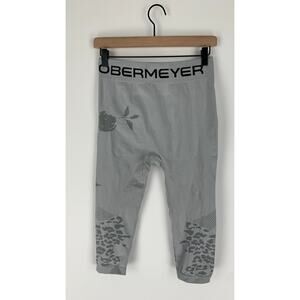 Obermeyer Glaze Baselayer Tight Seamless Pants Fog Gray Womens Size Medium NWT